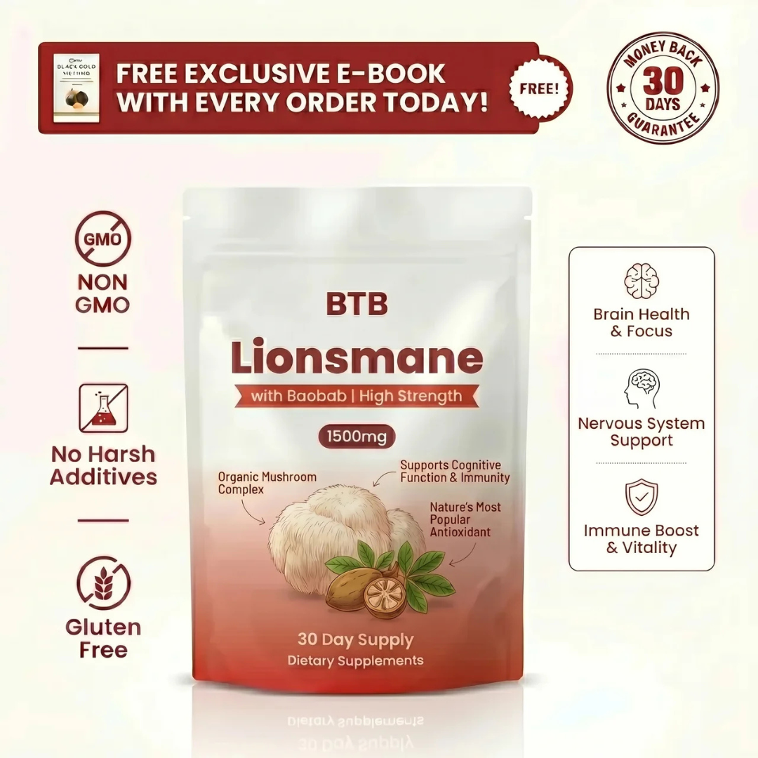 Lions Mane Extract - 1000mg Capsules