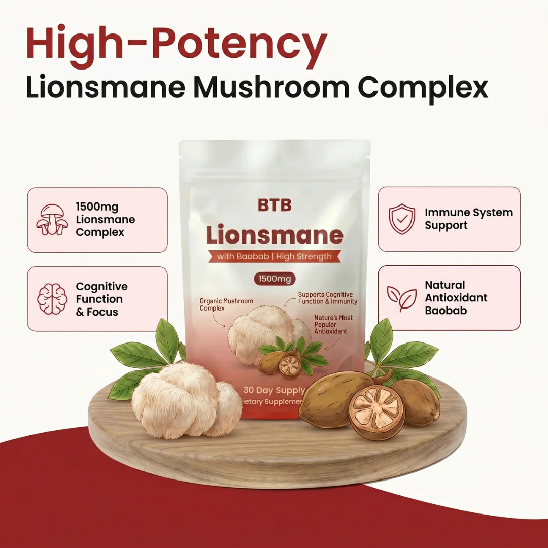 Lions Mane Extract - 1000mg Capsules