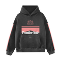 Pink Frontier Noir Hoodie