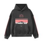 Pink Frontier Noir Hoodie