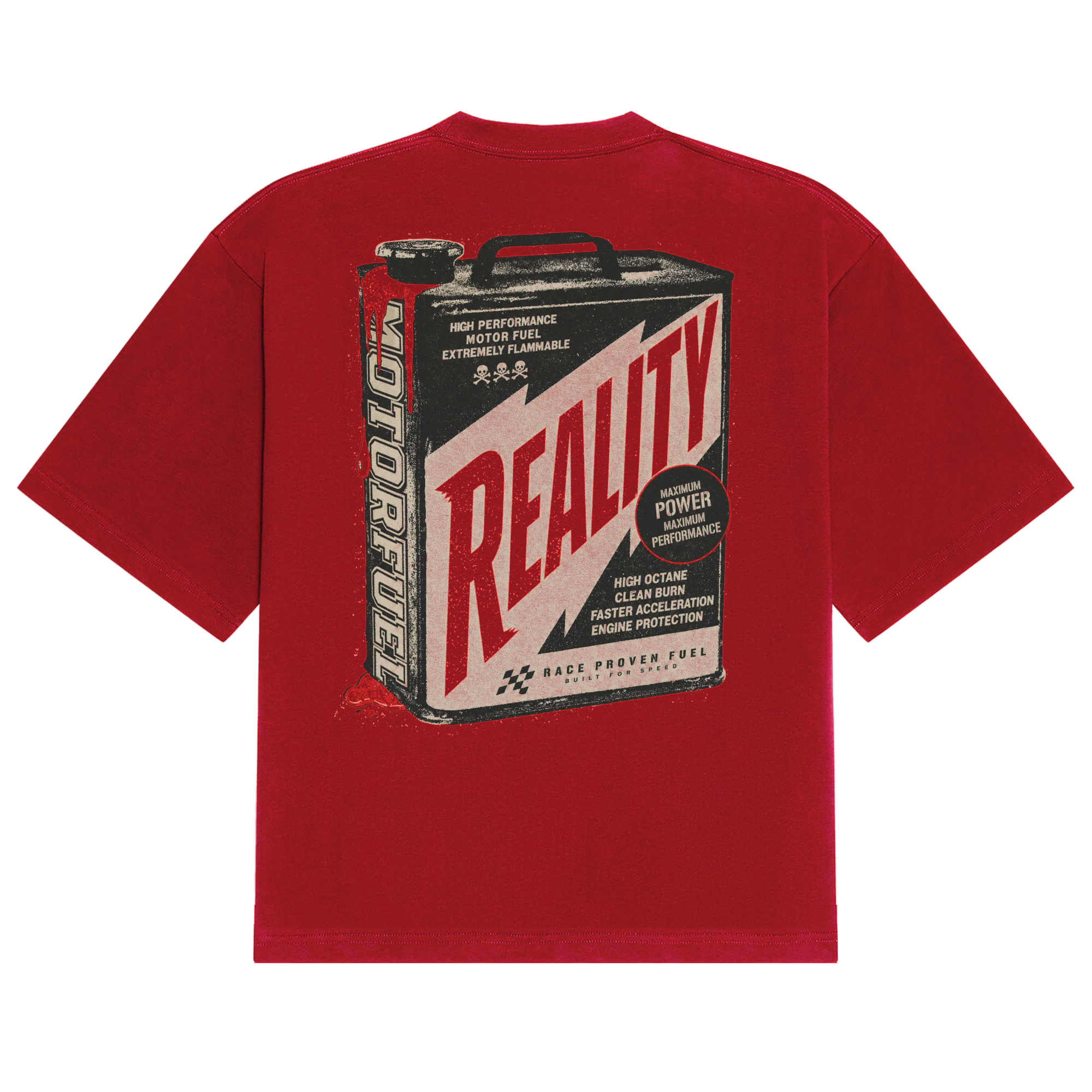 Reality Motor Oil Tee