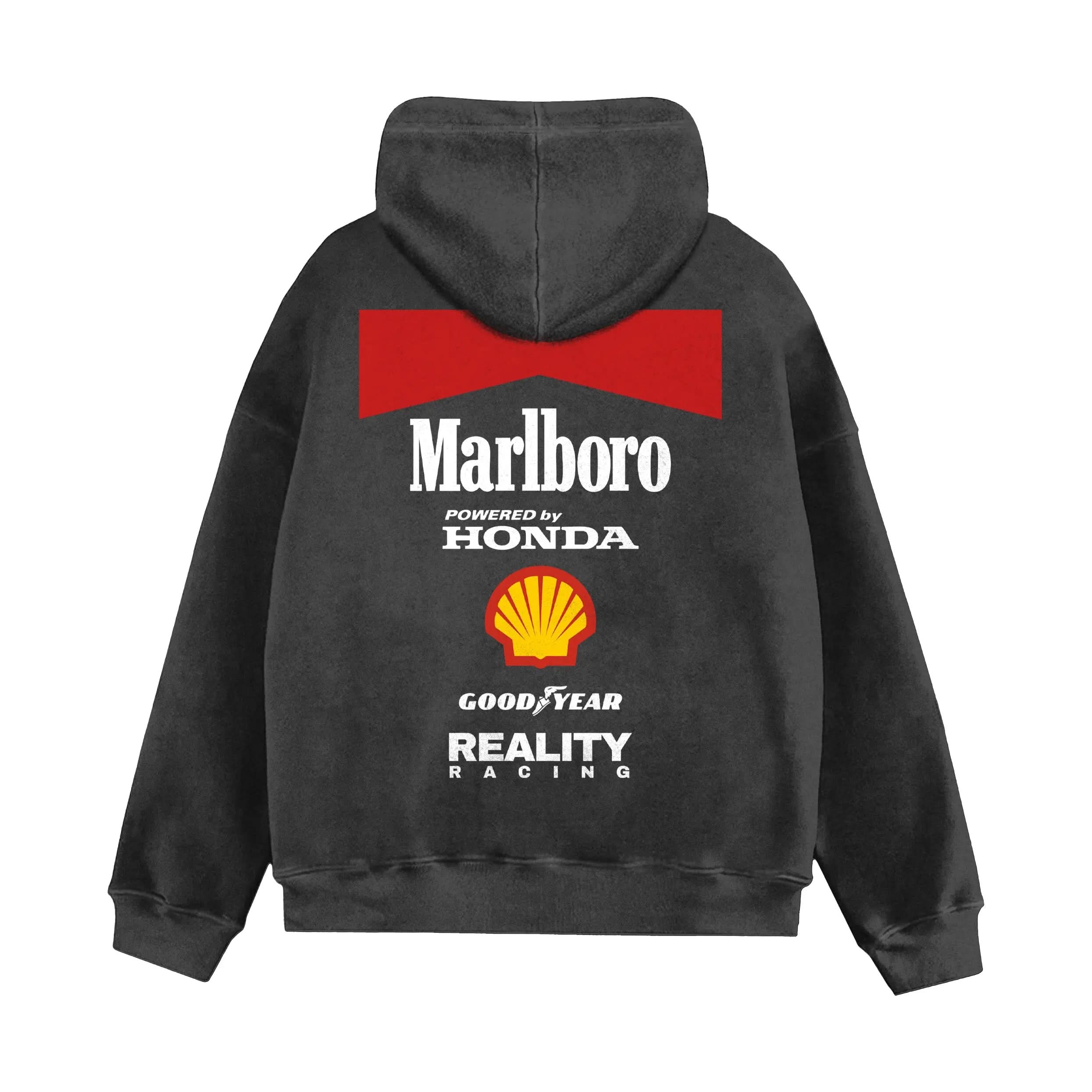 Washed Racing Inspired Hoodie