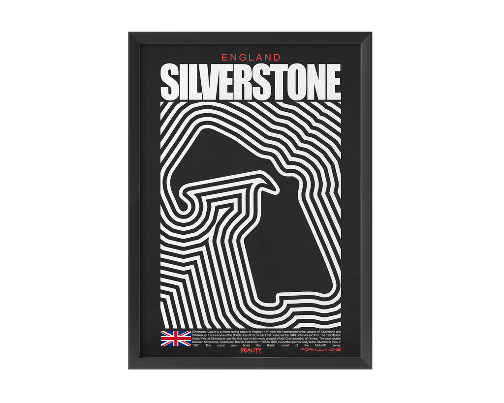 Silverstone Circuit Wall Art – Digital Edition
