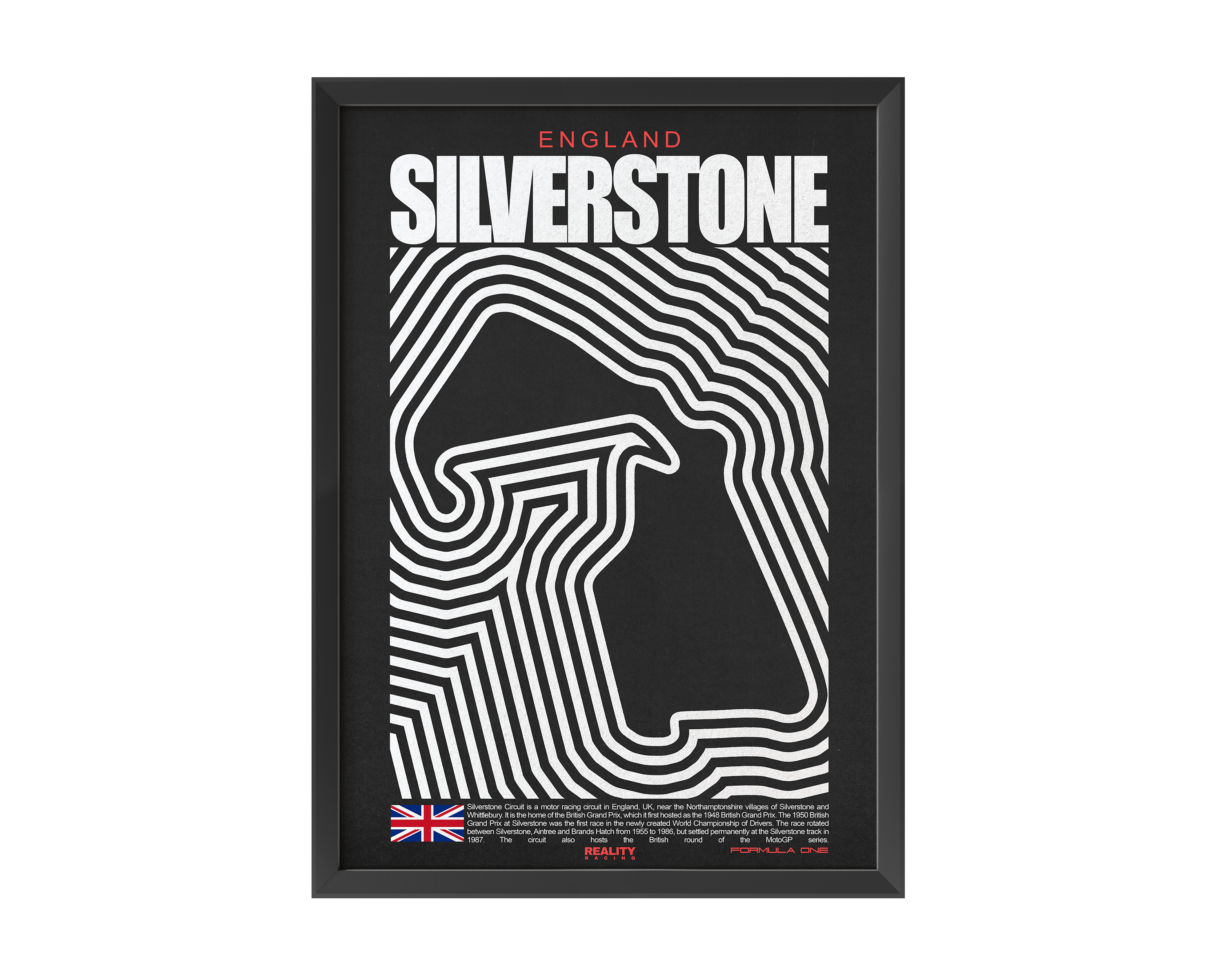 Silverstone Circuit Wall Art – Digital Edition